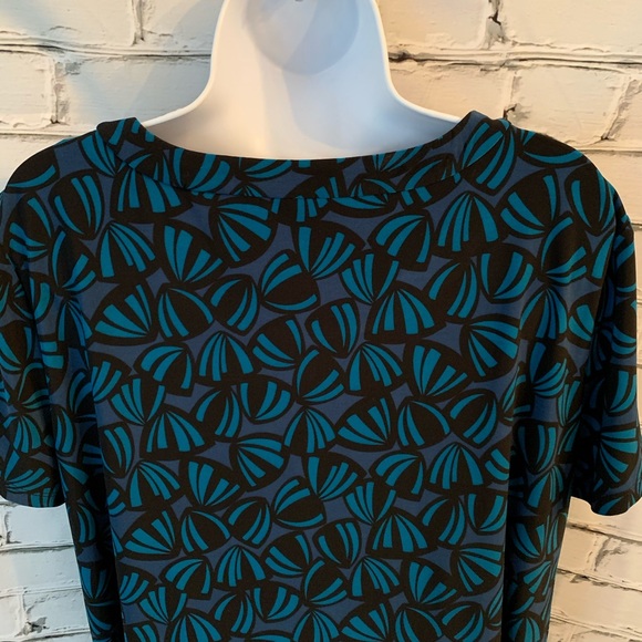 Anne Klein Print Blouse Sz 0X NWT - Picture 4 of 11
